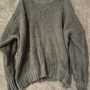 Cozy Black Knit Sweater